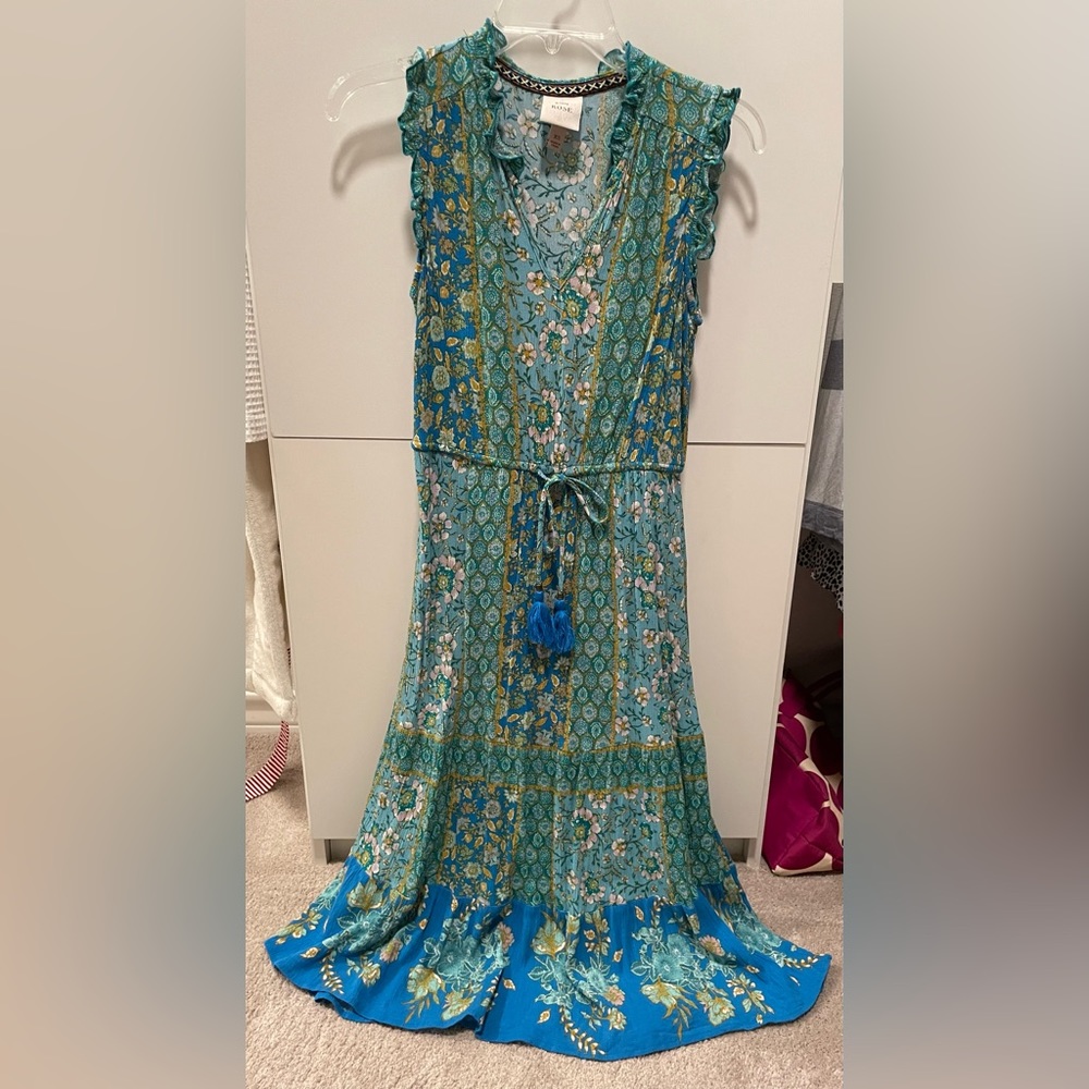 Knox Rose Ruffle Midi Dress